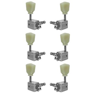 Wilkinson 160-CLR stemmechanieken voor gitaar 3L+3R chroom