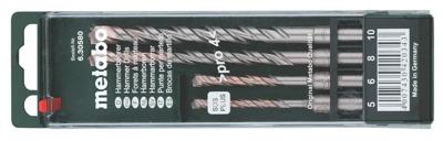 Metabo 630580000 Beton-spiraalboor 4-delig 5 mm, 6 mm, 8 mm, 10 mm 4 stuk(s)