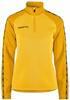 Craft 1912732 Squad 2.0 Half Zip W - Sweden Yellow/Golden - XXL - thumbnail