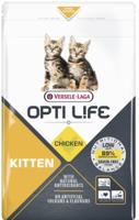 VERSELE LAGA - Kittenbrokjes Opti Life Kitten - Graanvrij droogvoer voor kittens - Met kip - 2,5kg - thumbnail