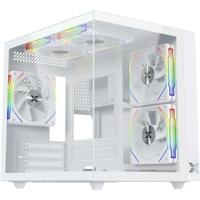 PC-behuizing zonder voeding - XIGMATEK Aqua M Lite Arctic - EN44427 - Kubus - Micro-ATX-vormfactor - Wit - thumbnail