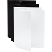 V-Flat World Tabletop V-Flats - Small (12Â€'X18'') 2X White 2X Black - thumbnail