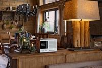 Revo SuperConnect tafelradio muziekstreamer,Portable audio walnoot/ zilver - thumbnail