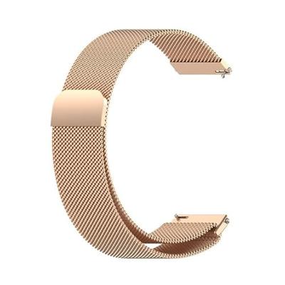 Garmin Venu 3s / Vivoactive 4s / Venu 2s / Vivomove 3s / Forerunner 255s - Milanese bandje - Champagne goud