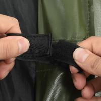 Hengeltas 150 cm oxford stof donkergroen - thumbnail