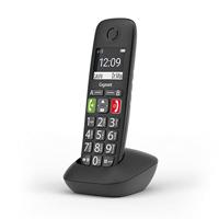 Gigaset E290Hx Universele Handset, Draadloze Ip-Telefoon Voor Senioren Voor Aansluiting Op Uw Basisstation Of Router, Met Zeer Grote Toetsen, Extra Luid Functie, Compatibel Met Hoorapparaat, Zwart - thumbnail