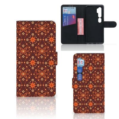 Xiaomi Mi Note 10 Pro | Telefoon Hoesje | Batik Brown Xiaomi Mi Note 10 Pro | Telefoon Hoesje | Batik Brown