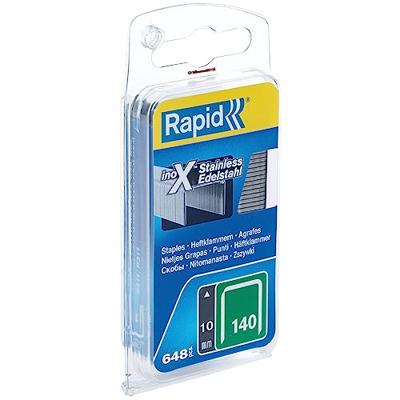 Rapid Nr. 140 vlakdraadnieten RVS 10 mm, 650 stuks - 40109575 - 40109575 Rapid Nr. 140 vlakdraadnieten RVS 10 mm, 650 stuks - 40109575 - 40109575