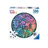 Ravensburger puzzel circle of colors mushrooms 500 stukjes - thumbnail