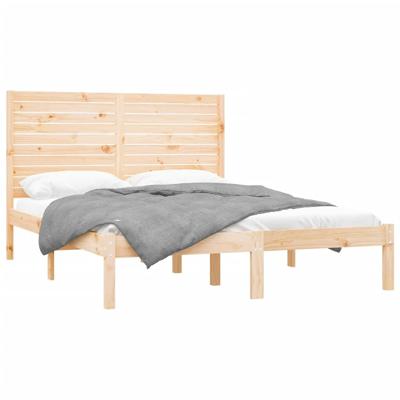 Bedframe massief hout 160x200 cm - thumbnail