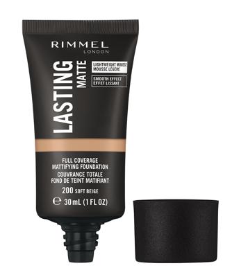 Rimmel Lasting Matte Full Coverage Foundation - 200 Soft Beige