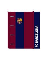 Ringmap F.C. Barcelona 24/25 Kastanjebruin Marineblauw 27 x 32 x 3.5 cm - thumbnail