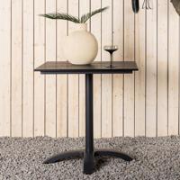 Nohr Outdoor Bistrotafel 'Corrine' 70 x 70cm, kleur Zwart - thumbnail