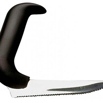 Gehoekte mes middelgroot blad 9 cm