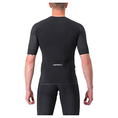 Castelli Premio black fietsshirt korte mouw zwart heren L - thumbnail