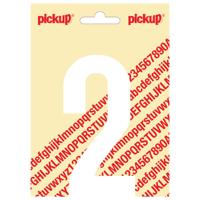 Plakcijfer Nobel 120mm wit 2 Pickup - Pickup - thumbnail