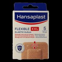 Hansaplast Flexible XXL 6 x 9cm 5 Stuks - thumbnail