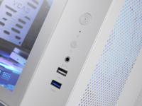 ATX Semi-toren BehuizingMars Gaming MCVONEW Wit - thumbnail