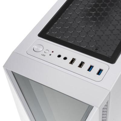 Kolink VOID WHITE Midi-tower Gaming-behuizing, Behuizing Wit