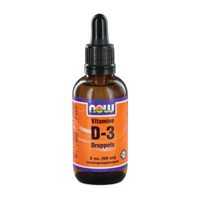 NOW Vitamine D3 Druppels 60ml