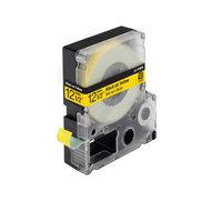 Huismerk Epson LC-4YBP9 (C53S625403) Labeltape 12mm Zwart op Geel
