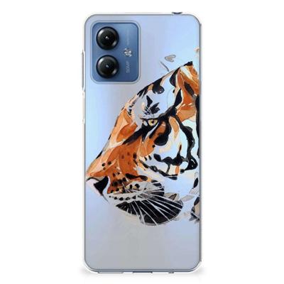 Smartphone hoesje Motorola Moto G14 Watercolor Tiger