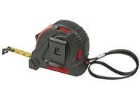 Rolbandmaat 3 meter met rubberbekleding - thumbnail