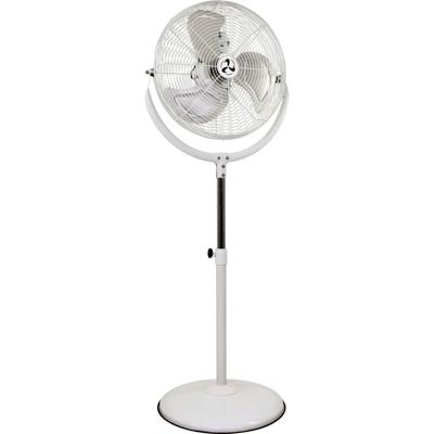 CasaFan SPEED2PROTECT IP54 SL Staande ventilator 120 W (Ø x h) 495 mm x 1215 mm Wit Met wintermodus