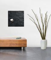 Sigel SI-GL169 Glasmagneetbord Artverum 480x480x15mm Leisteen - thumbnail