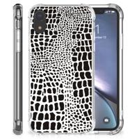 Apple iPhone Xr Case Anti-shock Slangenprint - thumbnail