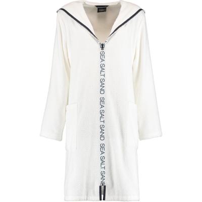 Cawö Cawö Dames Badjas 3101 Weiss XL