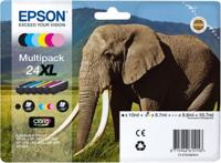 Epson 24XL 6-multipack SC RF-AM T24384021 Olifant - thumbnail