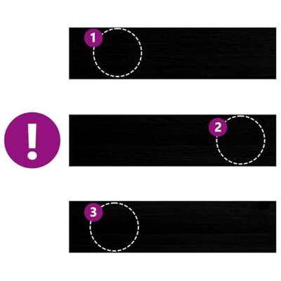 Vensterbanken 2 st 100x30x2 cm massief eikenhout donkerbruin