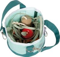 Paardenvoederset met zak small foot meerkleurig - thumbnail