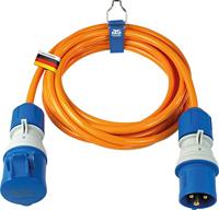 AS Schwabe 62432 Stroom Verlengkabel 16 A Oranje 10 m H07BQ-F 3G 2,5 mm² - thumbnail