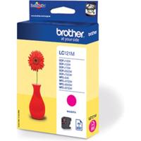 Brother inktcartridge, 300 pagina&apos;s, OEM LC-121M, magenta - thumbnail