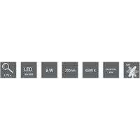 TOOLCRAFT 2147853 LED-loeplamp 60 SMD-LEDs 5D 2,25x Vergrotingsfactor=2.25 x 122 mm Energielabel 2021 F (A - G) - thumbnail