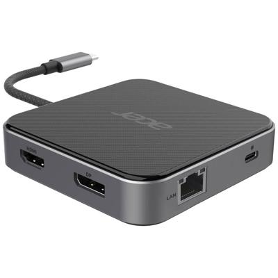 Acer 7in1 USB4 8k Multi Display Hub 1xHDMI/1xDP/2xUSB3.2/USB-C/RJ45/Audi