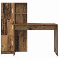 Bureau 2 pcs Oudhout - thumbnail