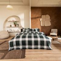 Kayori Kayori Magome Dekbedovertrek Flanel 240x200/220 Blauw - thumbnail