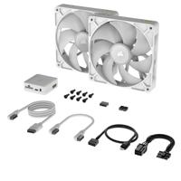 Corsair iCUE LINK RX140 RGB PC-ventilator Wit (b x h x d) 140 x 140 x 25 mm Incl. LED-verlichting - thumbnail