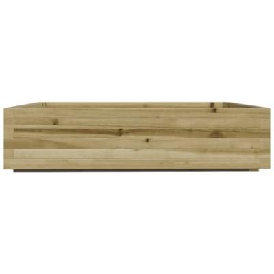 Plantenbak 100x100x26,5 cm gempregneerd grenenhout Plantenbak 100x100x26,5 cm gempregneerd grenenhout