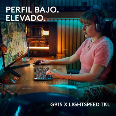 G915 X LIGHTSPEED TKL Low-Profile Wireless Gaming Keyboard - ESP QWERTY-Layout
