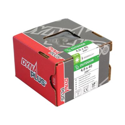 Dynaplus unischroef/spaanplaatschroef ar-coating platkop voldraad torx tx25 5.0x35 | 200 stuks - 0281.08.41401 Dynaplus unischroef/spaanplaatschroef ar-coating platkop voldraad torx tx25 5.0x35 | 200 stuks - 0281.08.41401