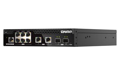 QNAP QSW-M2106R-2S2T 6 poort 2.5Gbps 2 poorten