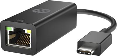 HP USB-C, Netwerk Adapter [1x USB-C stekker - 1x RJ45-bus] USB-C - RJ45 Adapter G2