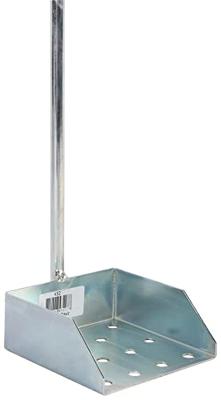 Putschep verzinkt met steel 116 cm