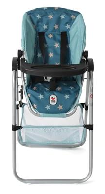 Moderne poppenstoel - Stars Turquoise