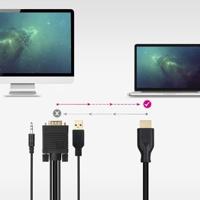 VGA-kabel NANOCABLE 10.15.4612 1,8 m Zwart - thumbnail