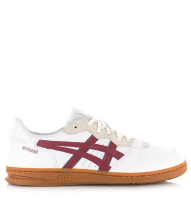 ASICS Skyhand OG white/brisket red Suede Unisex